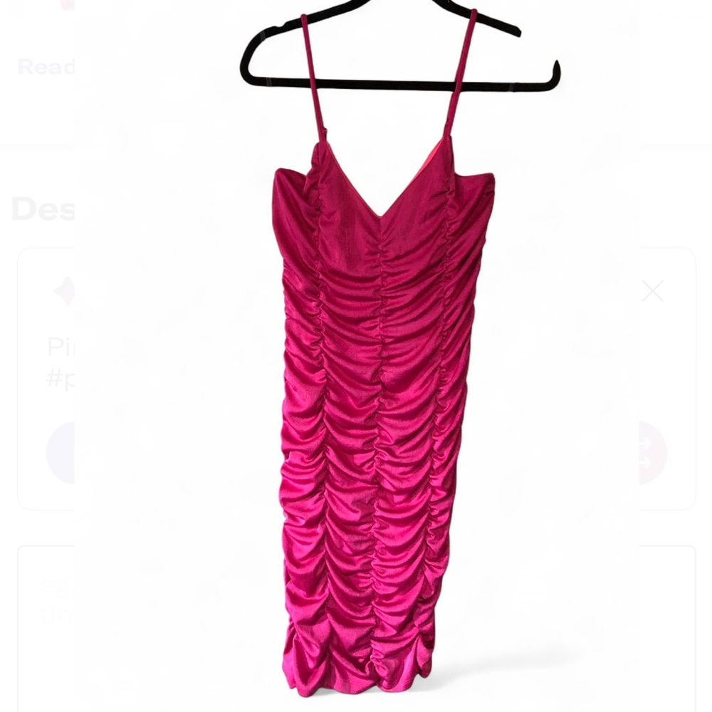 Haley & June Ruched Midi Dress